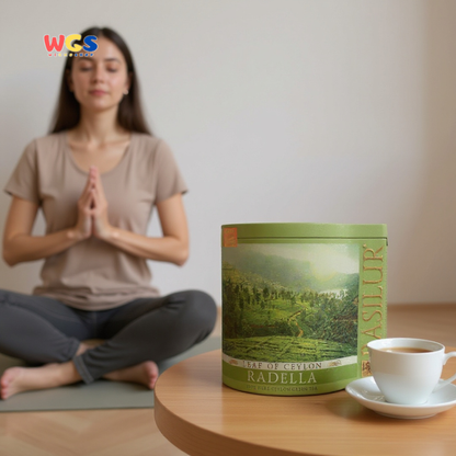 Basilur Leaf of Ceylon Radella 100g (Teh Hijau Ceylon Murni Premium Asal Sri Lanka)