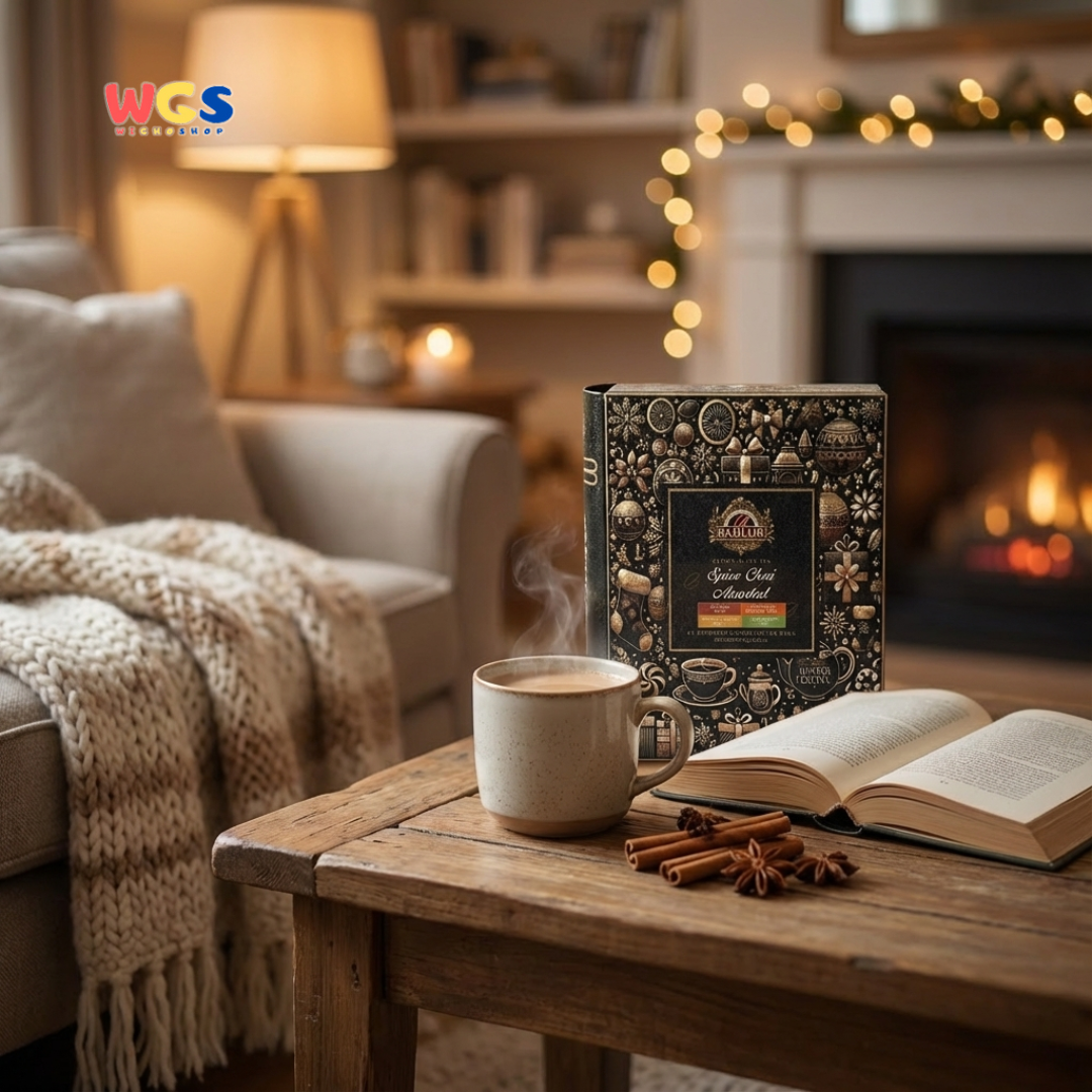 Basilur Spice Chai Assorted Tea Book 32 Tea Bags – Premium Ceylon Black Tea Selection