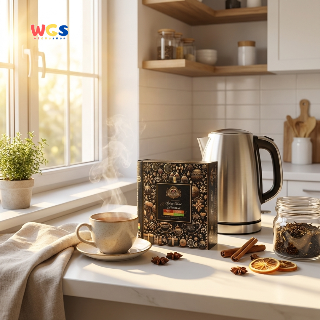 Basilur Spice Chai Assorted Tea Book 32 Tea Bags – Premium Ceylon Black Tea Selection