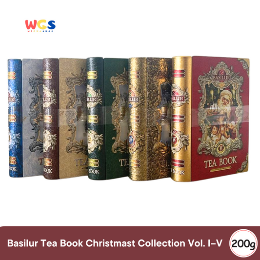 Basilur Tea Book Collection Tea Vol. I–V – Perpaduan Teh dan Cerita dalam Kemasan Bertema Klasik