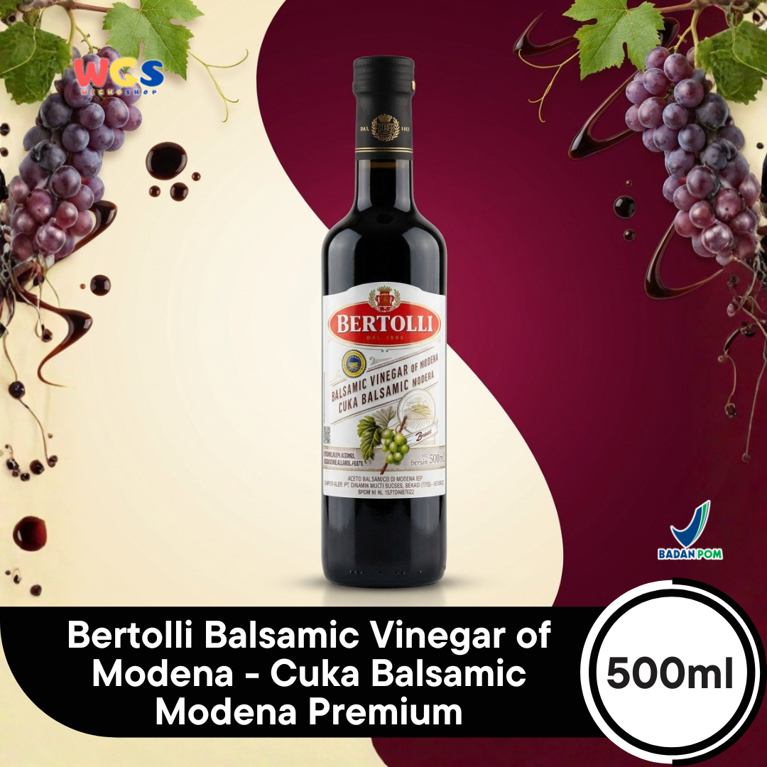 Bertolli Balsamic Vinegar of Modena 500 ml - Balsamic Vinegar