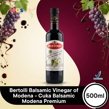 Bertolli Balsamic Vinegar of Modena 500 ml - Balsamic Vinegar