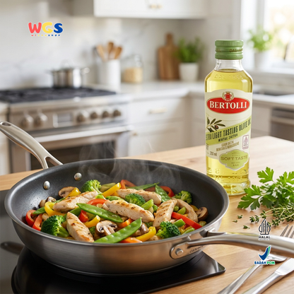 Bertolli Extra Light Tasting Olive Oil 250ml - Minyak Zaitun Soft Taste untuk Masak