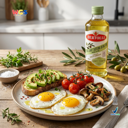 Bertolli Extra Light Tasting Olive Oil Soft Taste 500ml - Minyak Zaitun untuk Memasak