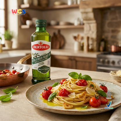 Bertolli Extra Virgin Olive Oil Rich Taste 250ml - Minyak Zaitun Extra Virgin untuk Salad & Bumbu