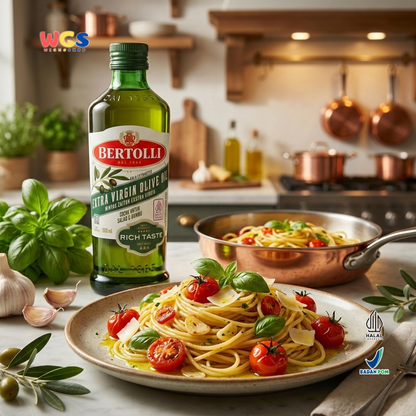 Bertolli Extra Virgin Olive Oil Rich Taste 500ml - Minyak Zaitun Extra Virgin untuk Salad & Bumbu