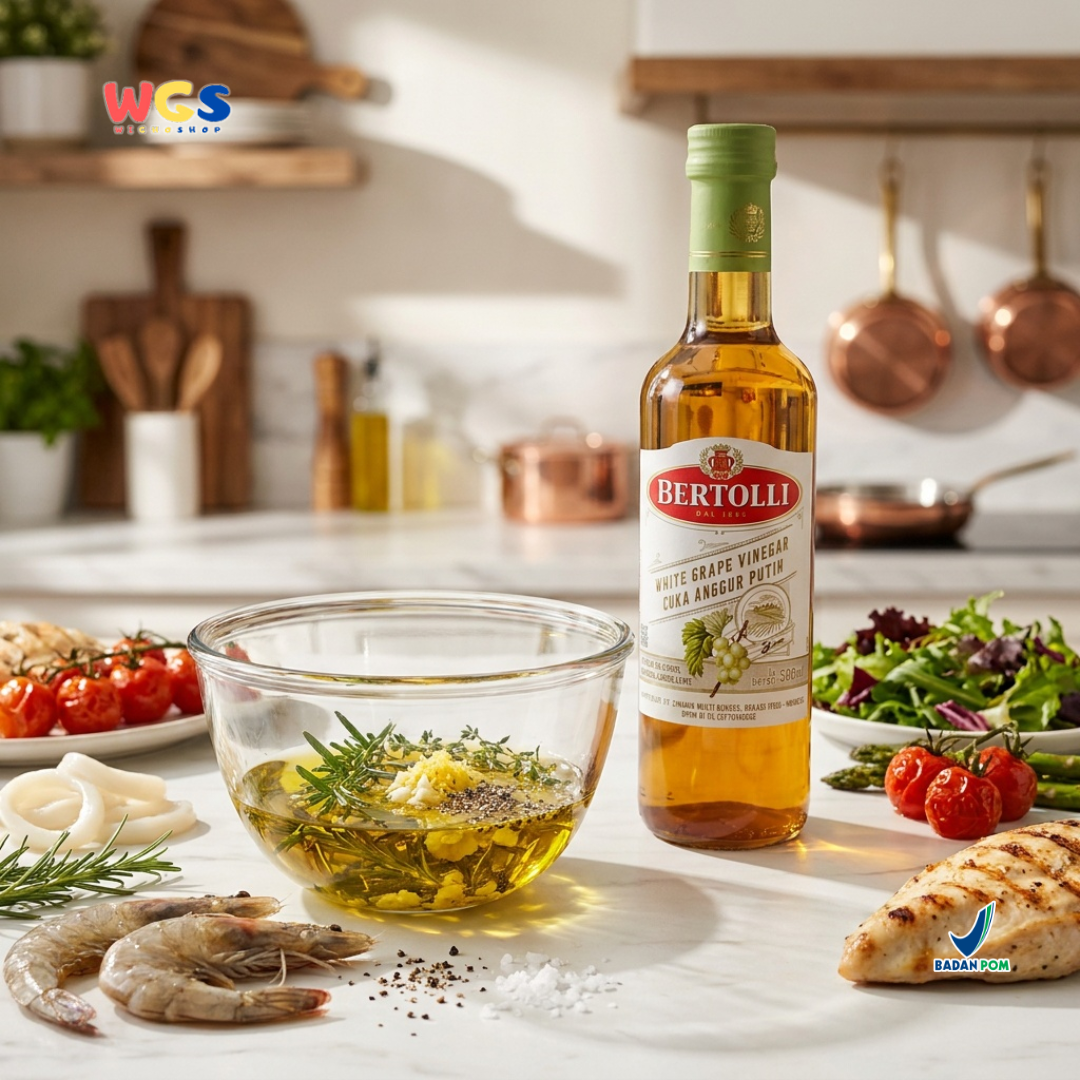Bertolli White Wine Vinegar 500 ml - White Wine Vinegar