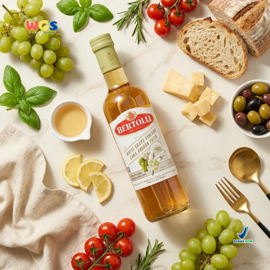 Bertolli White Wine Vinegar 500 ml - White Wine Vinegar