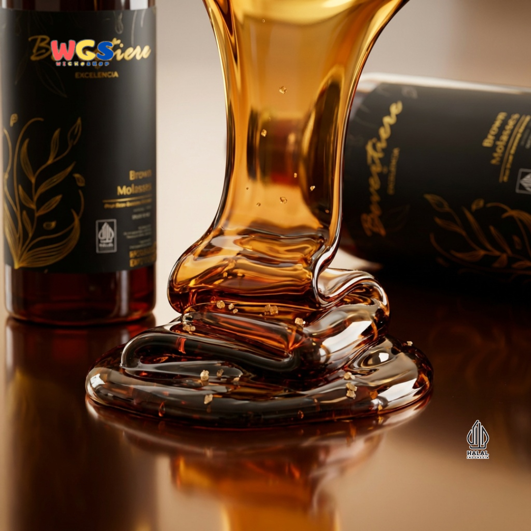 Bevertiere Excelencia Brown Molasses Rum Flavour Syrup 750ml - Sirup Brown Sugar Rasa Rum untuk Kopi, Boba & Latte