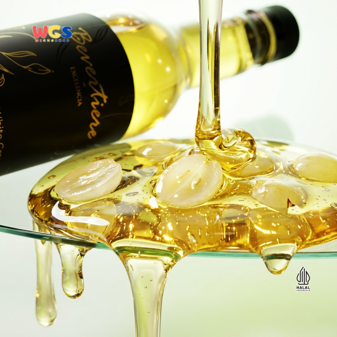 Bevertiere Excelencia White Grape Wine Flavour Syrup 750ml - Sirup Anggur Putih Rasa Wine untuk Soda, Tea, Yakult & Mocktail