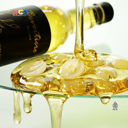 Bevertiere Excelencia White Grape Wine Flavour Syrup 750ml - Sirup Anggur Putih Rasa Wine untuk Soda, Tea, Yakult & Mocktail