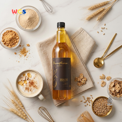 Bevertiere Excelencia Yellow Malt Syrup 750ml - Sirup Malt Rasa Beer untuk Minuman Kekinian, Soda & Latte