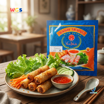 Banh Trang High Quality Rice Paper Vina Bich Chi 22cm 400g - Halal