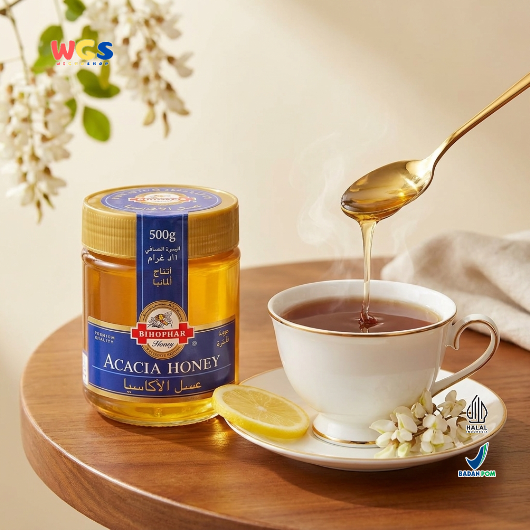 Bihophar Acacia Honey 500g – High Quality Pure Honey from Germany