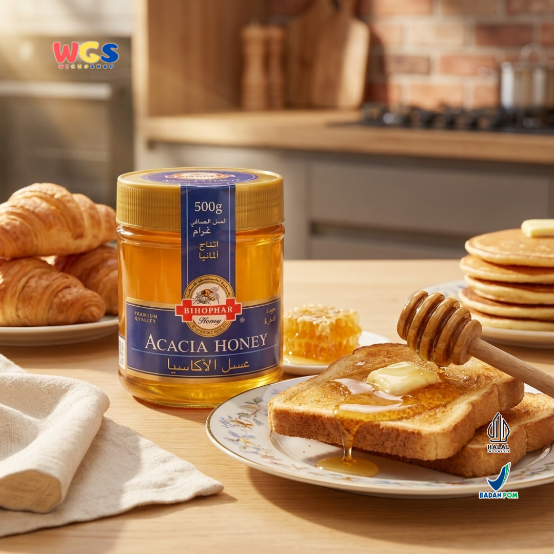 Bihophar Acacia Honey 500g – High Quality Pure Honey from Germany