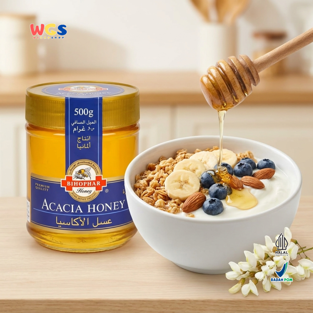 Bihophar Acacia Honey 500g – High Quality Pure Honey from Germany