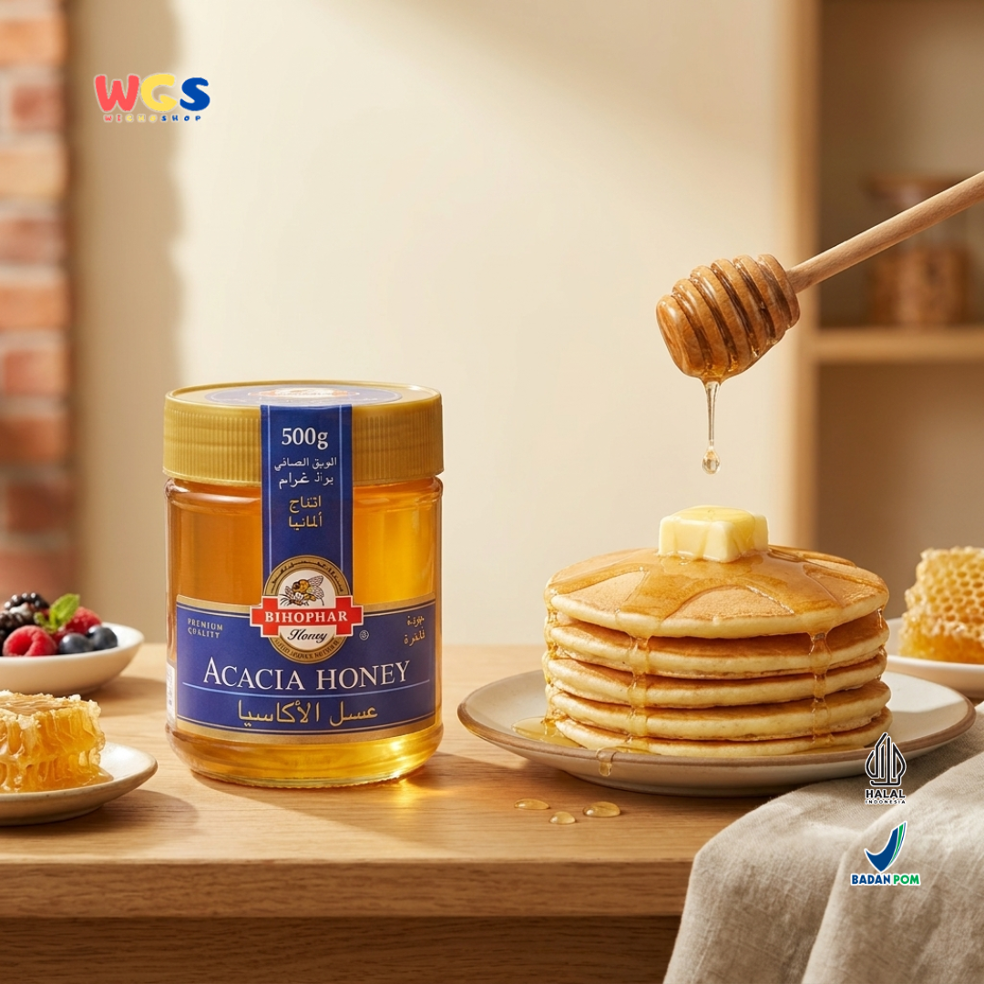 Bihophar Acacia Honey 500g – High Quality Pure Honey from Germany