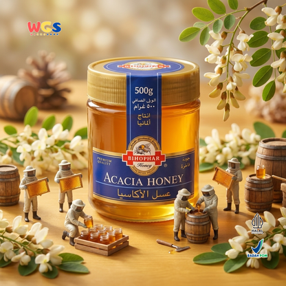Bihophar Acacia Honey 500g – High Quality Pure Honey from Germany