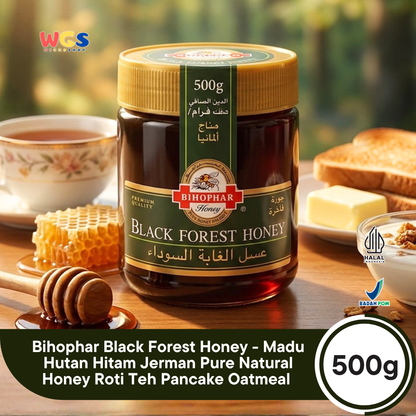 Bihophar Black Forest Honey 500g – Pure Black Forest Honey from Germany