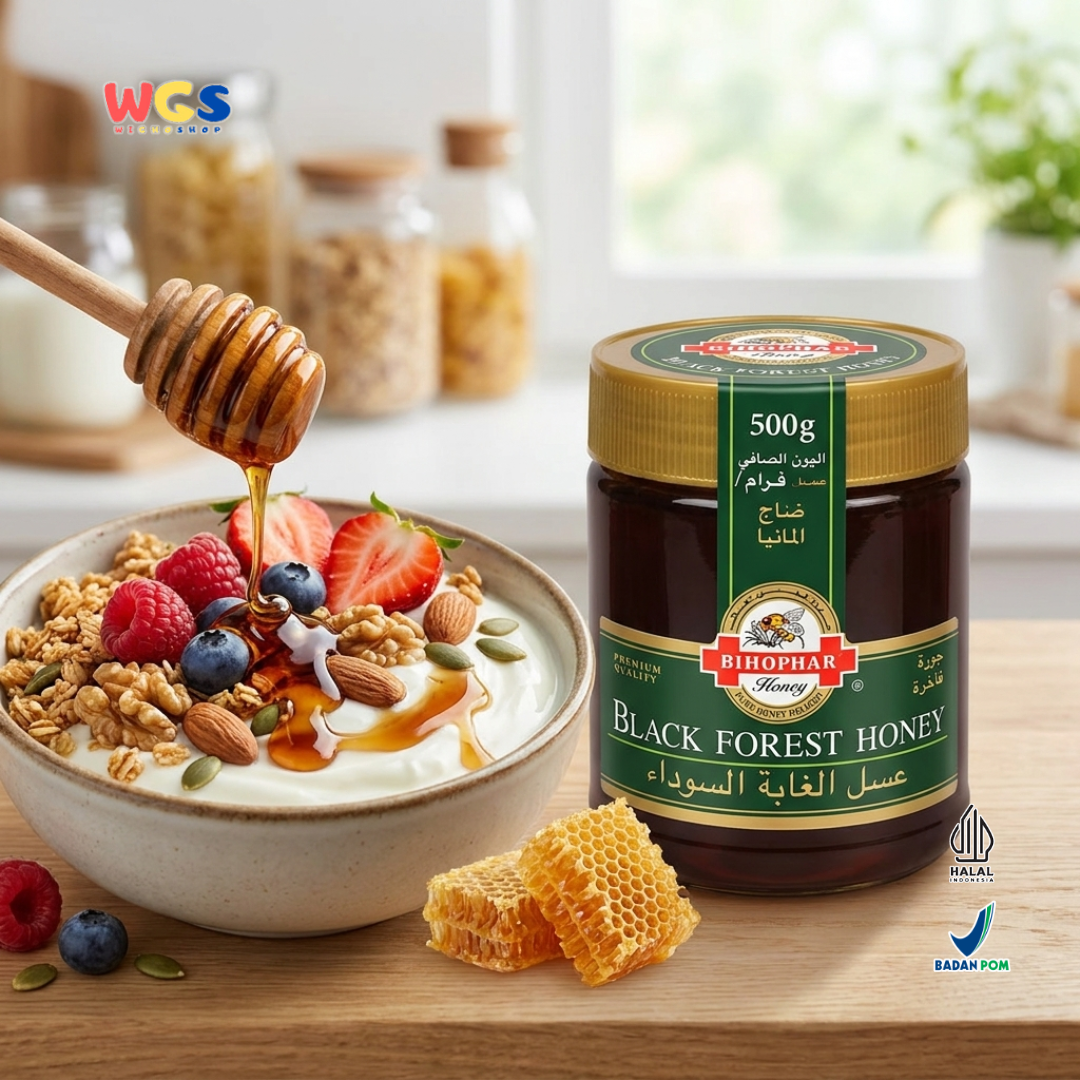 Bihophar Black Forest Honey 500g – Pure Black Forest Honey from Germany