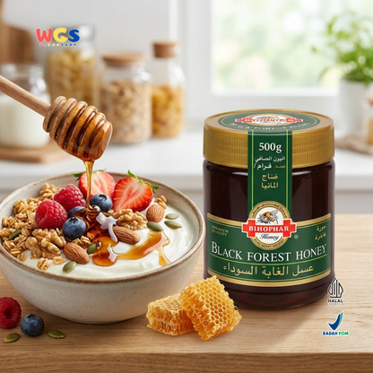 Bihophar Black Forest Honey 500g – Pure Black Forest Honey from Germany