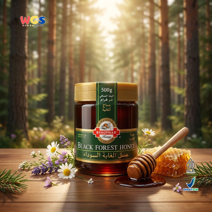 Bihophar Black Forest Honey 500g – Pure Black Forest Honey from Germany