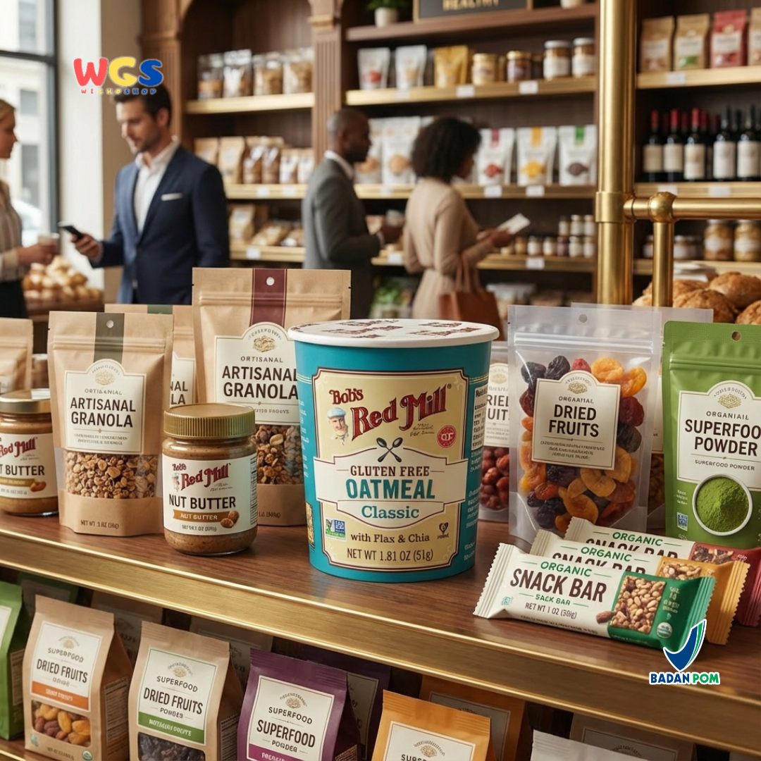 Bob’s Red Mill Gluten Free Oatmeal Classic with Flax & Chia Cup 51g – Oatmeal Instan Sehat