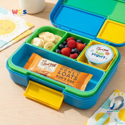 Bob’s Red Mill Peanut Butter Honey & Oats Bar 50g – Snack Oat Gandum Utuh Selai Kacang & Madu