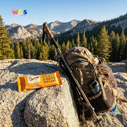 Bob’s Red Mill Peanut Butter Honey & Oats Bar 50g – Snack Oat Gandum Utuh Selai Kacang & Madu