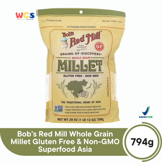 Bob’s Red Mill Whole Grain Millet 794g – Gluten Free & Non-GMO Superfood Asia
