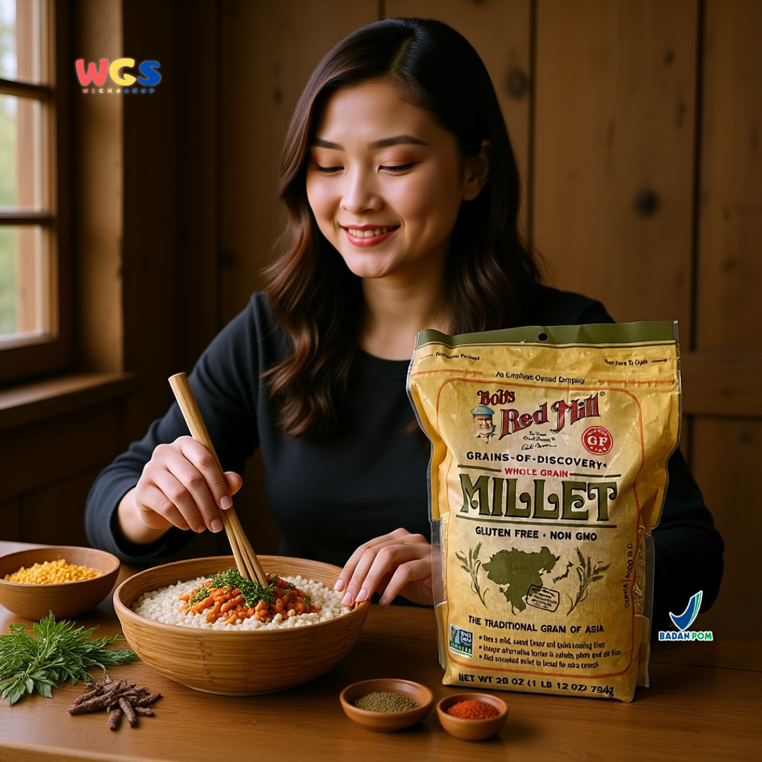 Bob’s Red Mill Whole Grain Millet 794g – Gluten Free & Non-GMO Superfood Asia