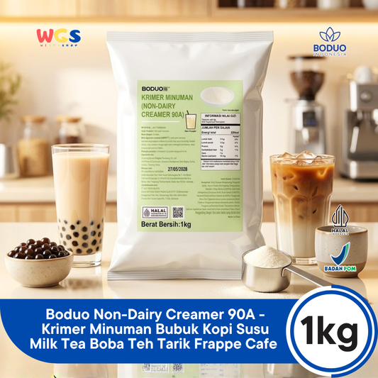 BODUO Non-Dairy Creamer 90A 1kg – Krimer Bubuk Tanpa Susu untuk Minuman & Makanan