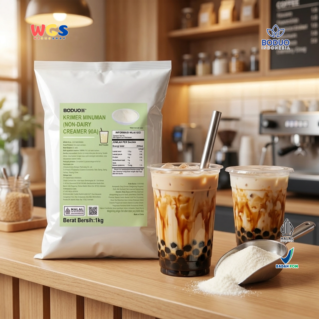 BODUO Non-Dairy Creamer 90A 1kg – Dairy-Free Powdered Creamer for Beverages &amp; Food