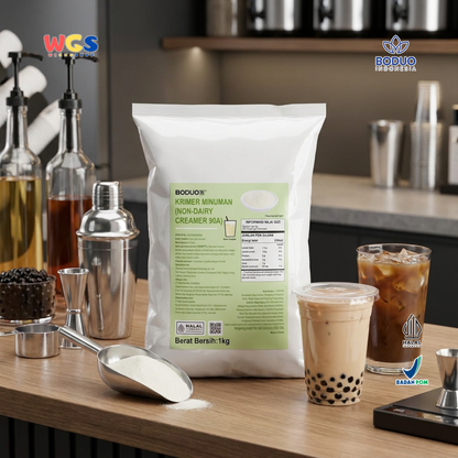 BODUO Non-Dairy Creamer 90A 1kg – Dairy-Free Powdered Creamer for Beverages &amp; Food