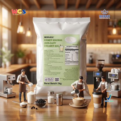 BODUO Non-Dairy Creamer 90A 1kg – Dairy-Free Powdered Creamer for Beverages &amp; Food