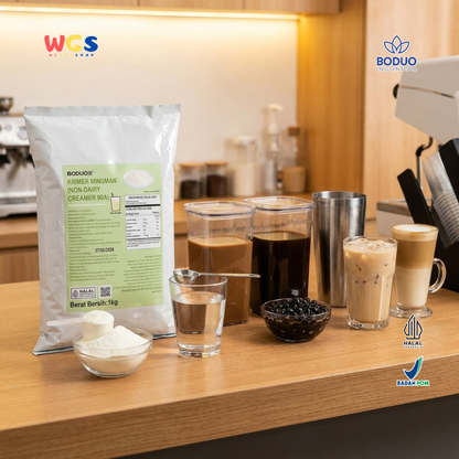 BODUO Non-Dairy Creamer 90A 1kg – Dairy-Free Powdered Creamer for Beverages &amp; Food