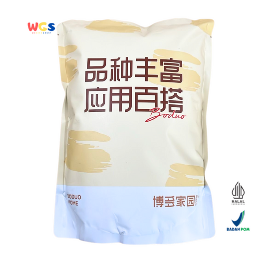 Boduo Sea Salt Flavored Cream Topping Powder 1kg – Krim Topping Garam Laut untuk Minuman Premium