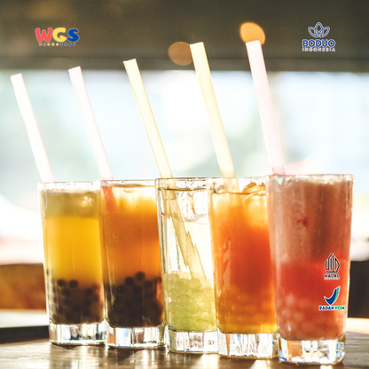 Boduo Agar Jelly Ball 2kg – Ready-to-Use Chewy Topping for Bubble Tea, Fruit Ice, and Trendy Desserts