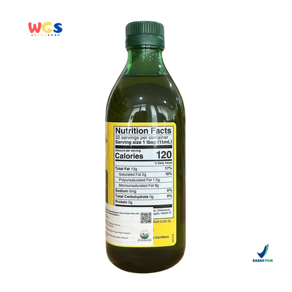 Bragg Organic Extra Virgin Olive Oil 473ml – Minyak Zaitun Organik First Cold Pressed