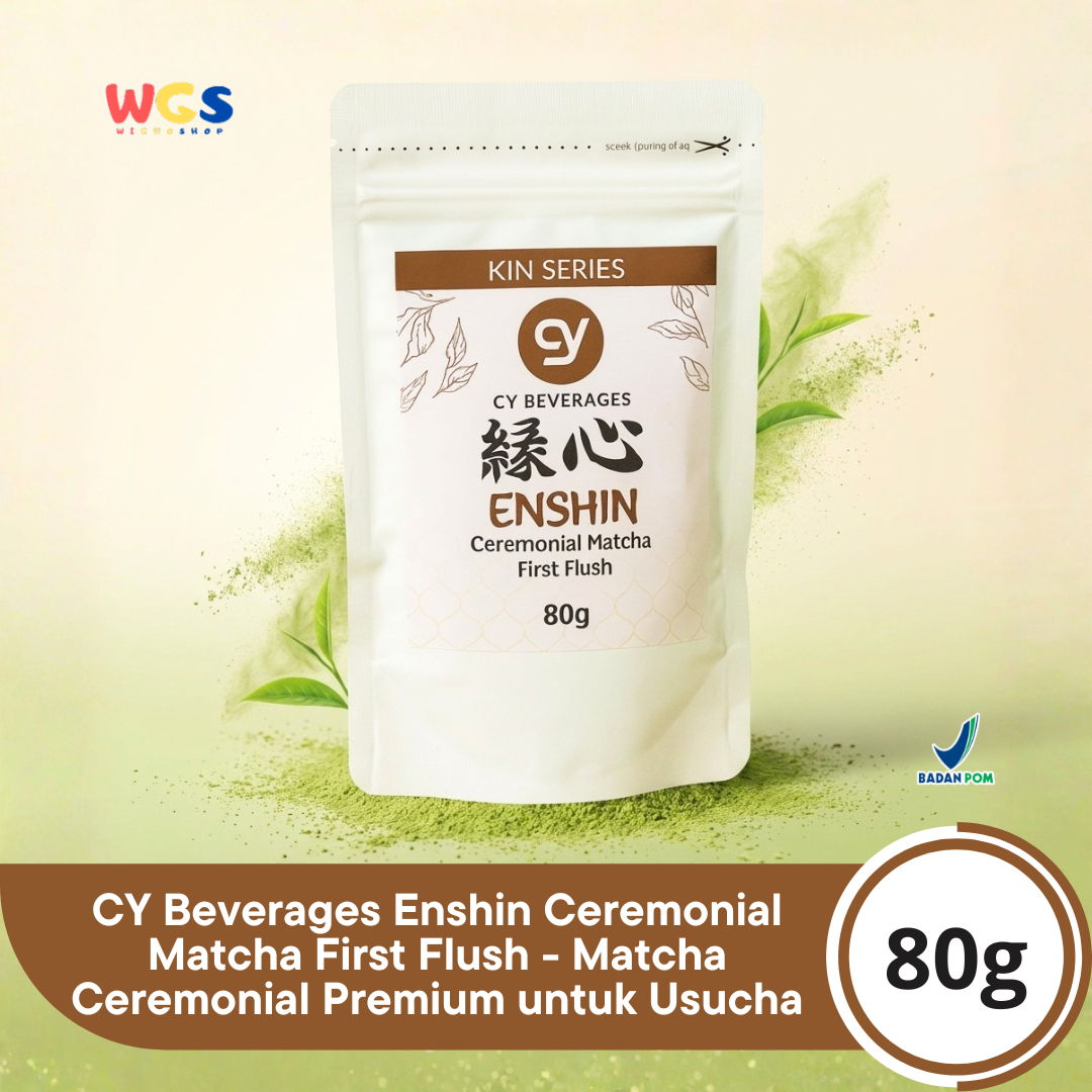 CY Beverages Enshin Ceremonial Matcha First Flush 80g – High Quality Premium Matcha