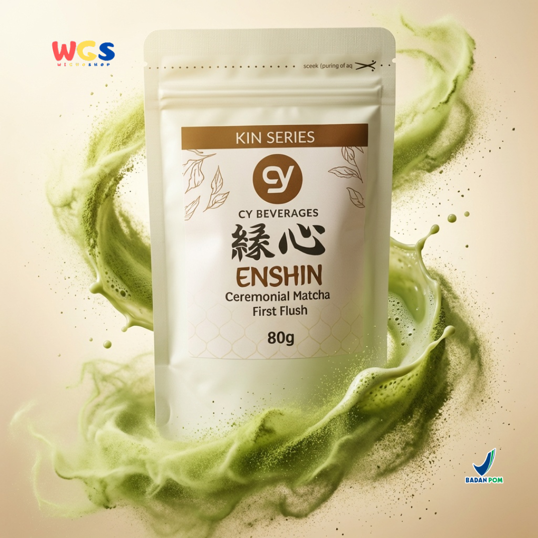 CY Beverages Enshin Ceremonial Matcha First Flush 80g – High Quality Premium Matcha