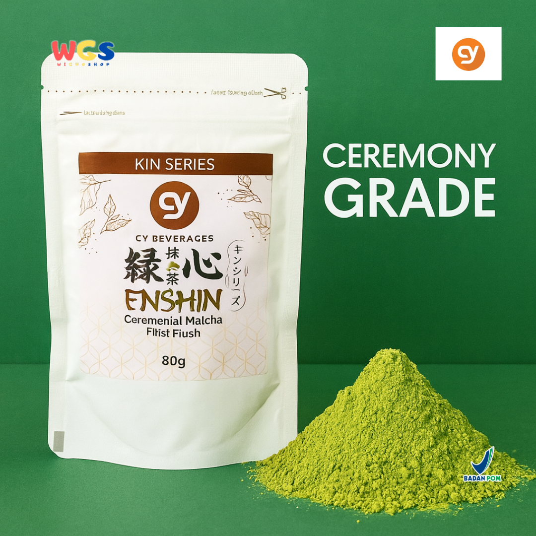 CY Beverages Enshin Ceremonial Matcha First Flush 80g – Matcha Premium Kualitas Tinggi