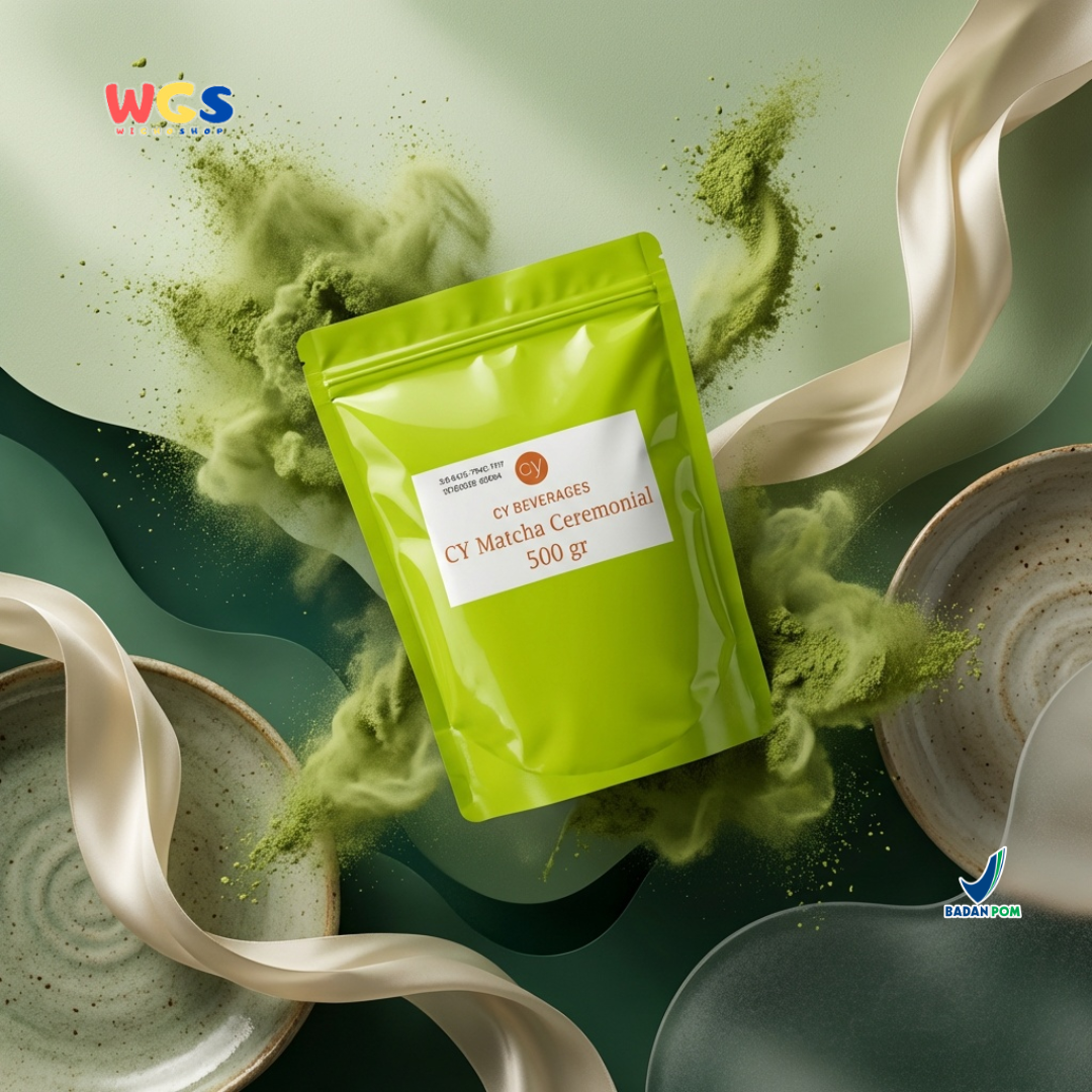 CY Matcha Ceremonial Grade 500gr – Premium Green Tea Powder for Drinks and Desserts