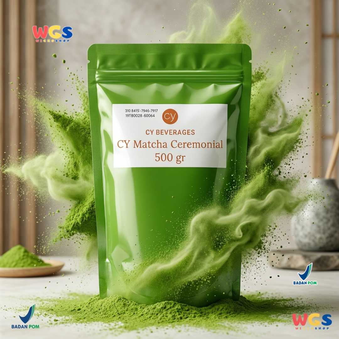 CY Matcha Ceremonial Grade 500gr – Premium Green Tea Powder for Drinks and Desserts