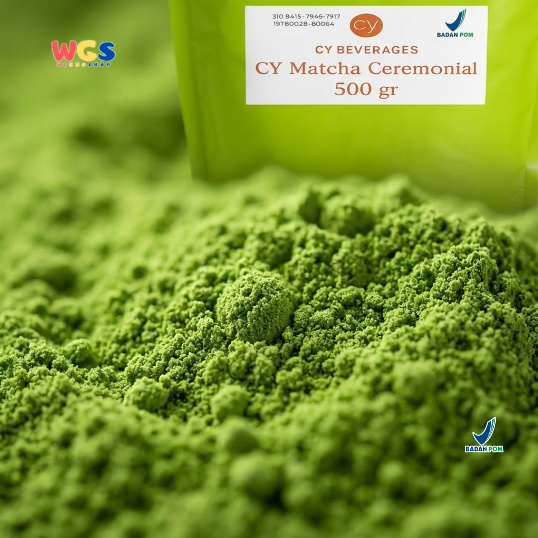 CY Matcha Ceremonial Grade 500gr – Premium Green Tea Powder for Drinks and Desserts