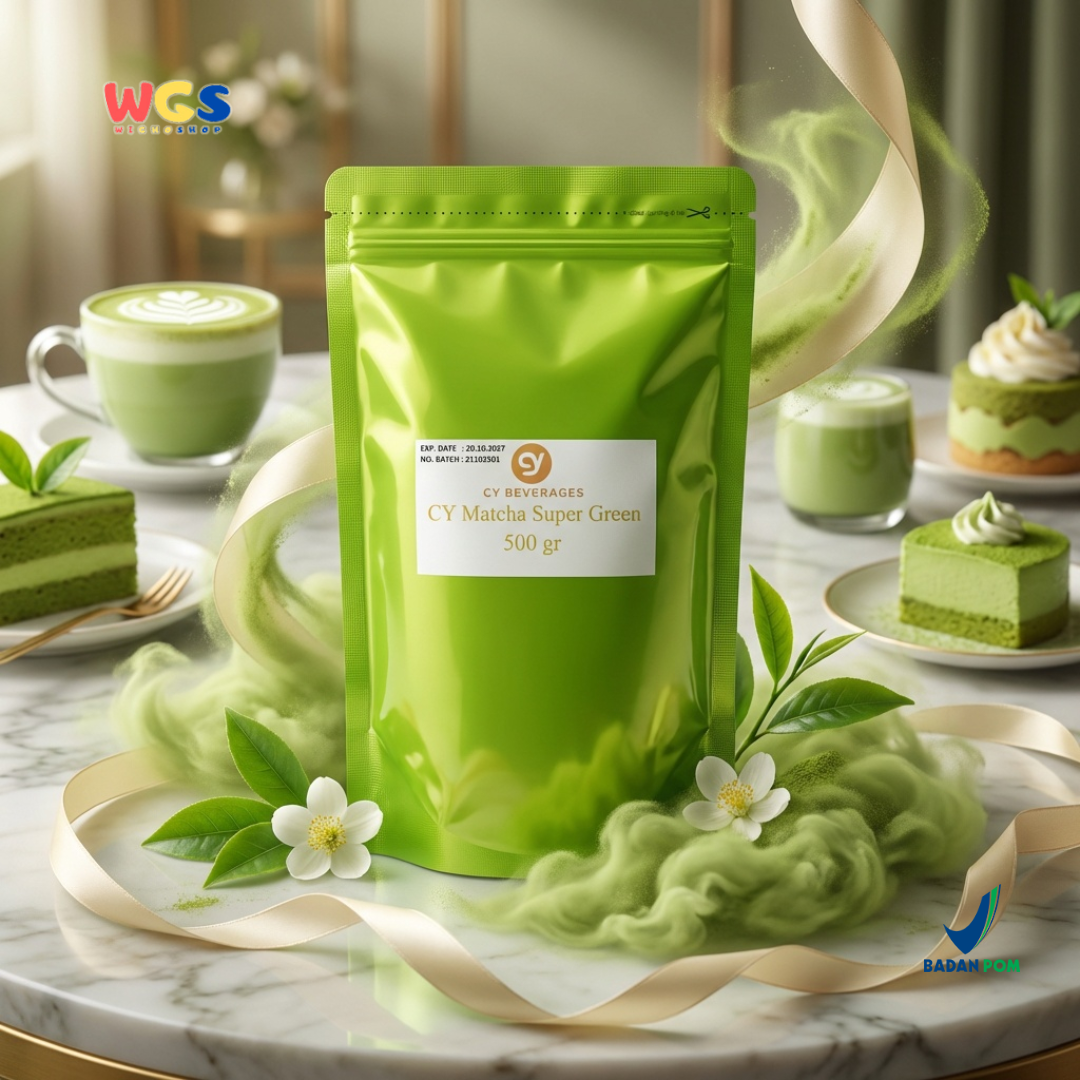 CY Matcha Ceremonial Grade 500gr – Premium Green Tea Powder for Drinks and Desserts