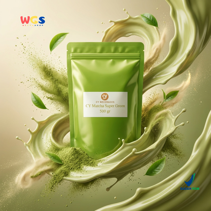 CY Matcha Ceremonial Grade 500gr – Premium Green Tea Powder for Drinks and Desserts