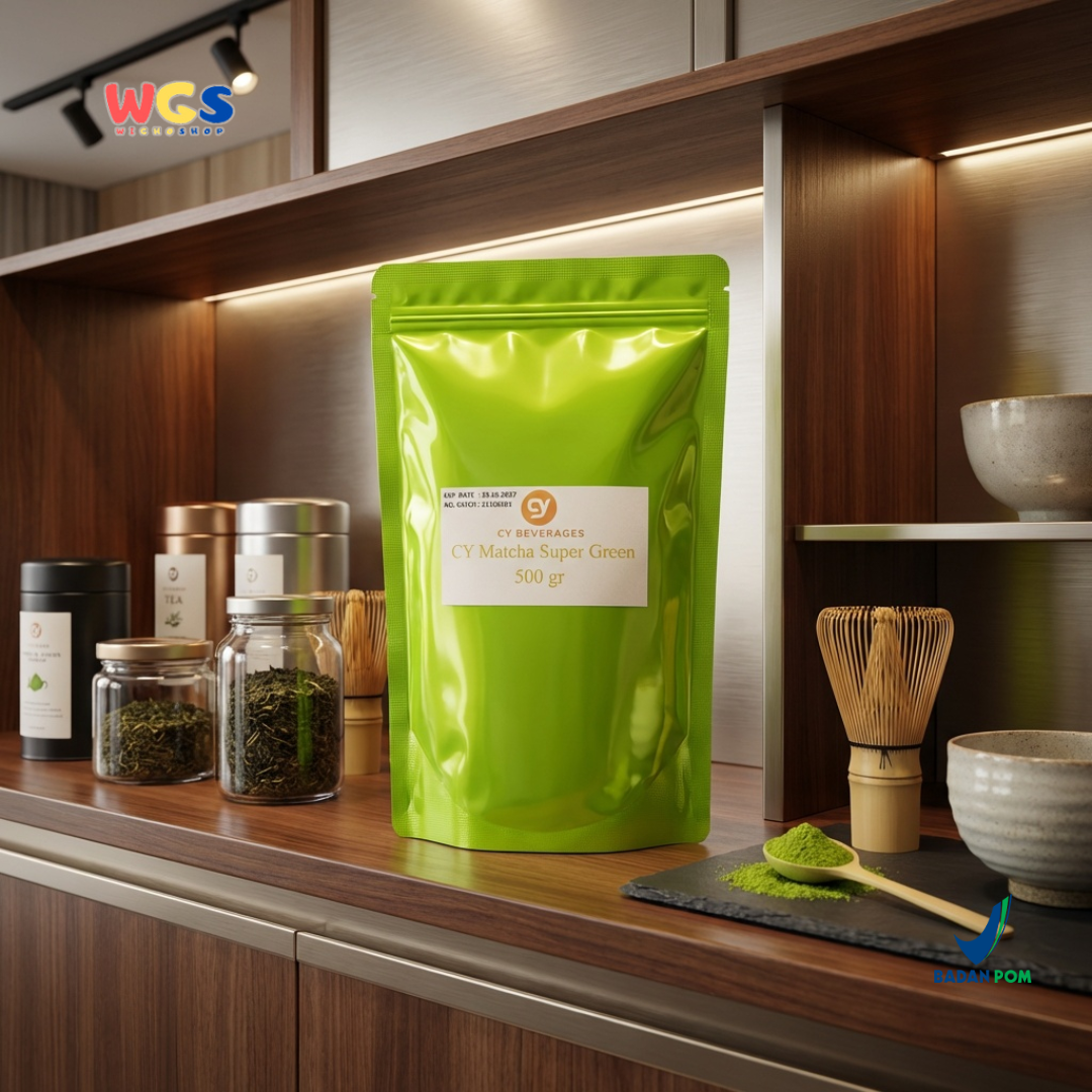 CY Matcha Ceremonial Grade 500gr – Premium Green Tea Powder for Drinks and Desserts