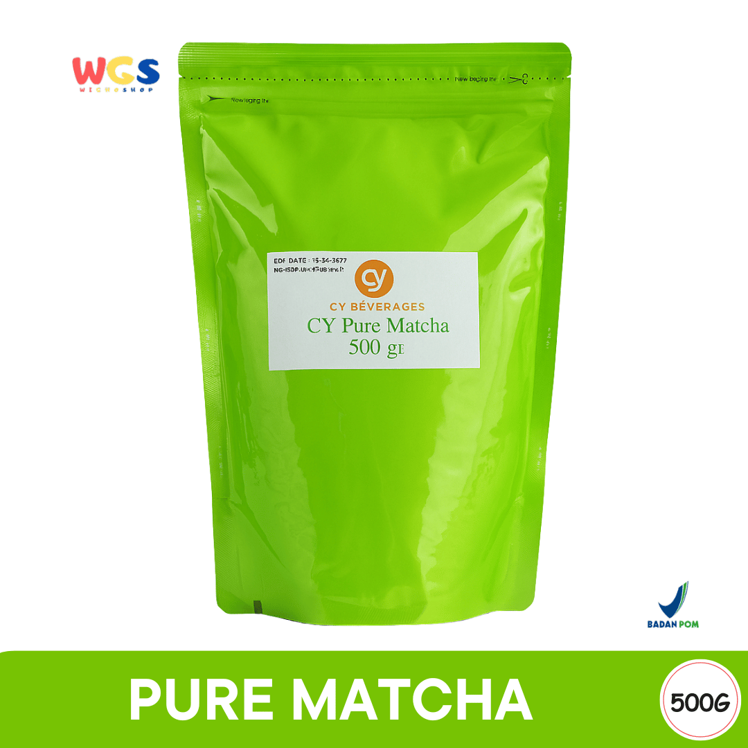 CY Pure Matcha 500g – Serbuk Teh Hijau Premium untuk Gaya Hidup Sehat