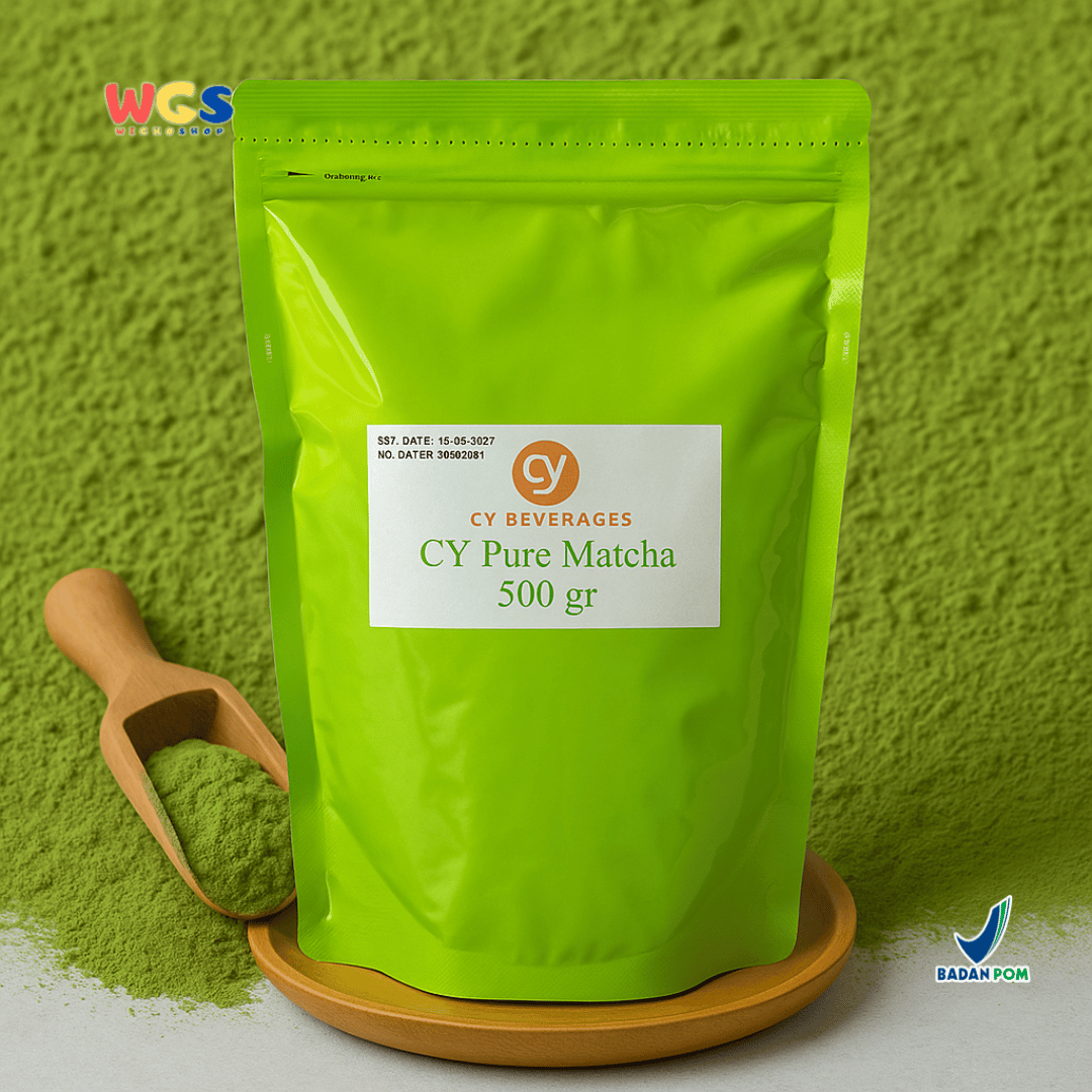 CY Pure Matcha 500g – Serbuk Teh Hijau Premium untuk Gaya Hidup Sehat